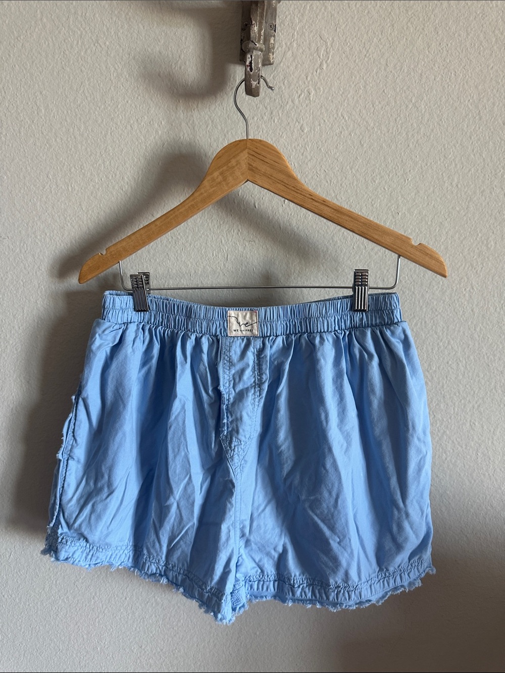 FREE PEOPLE Intimately We The Free Day To Day Solid Boxers Placid Blue - Picture 5 of 9